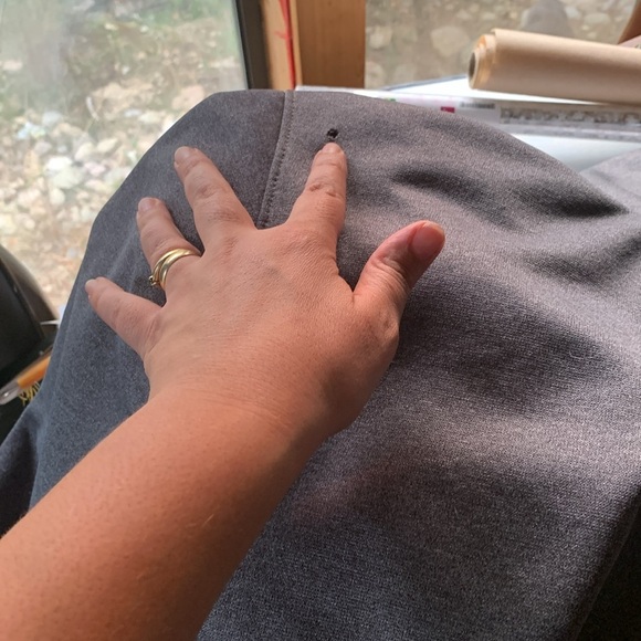 Realtree Medium Camo Grey Hooded Sweater Fleece line Warm Camping Hunting Hiking - Picture 6 of 8